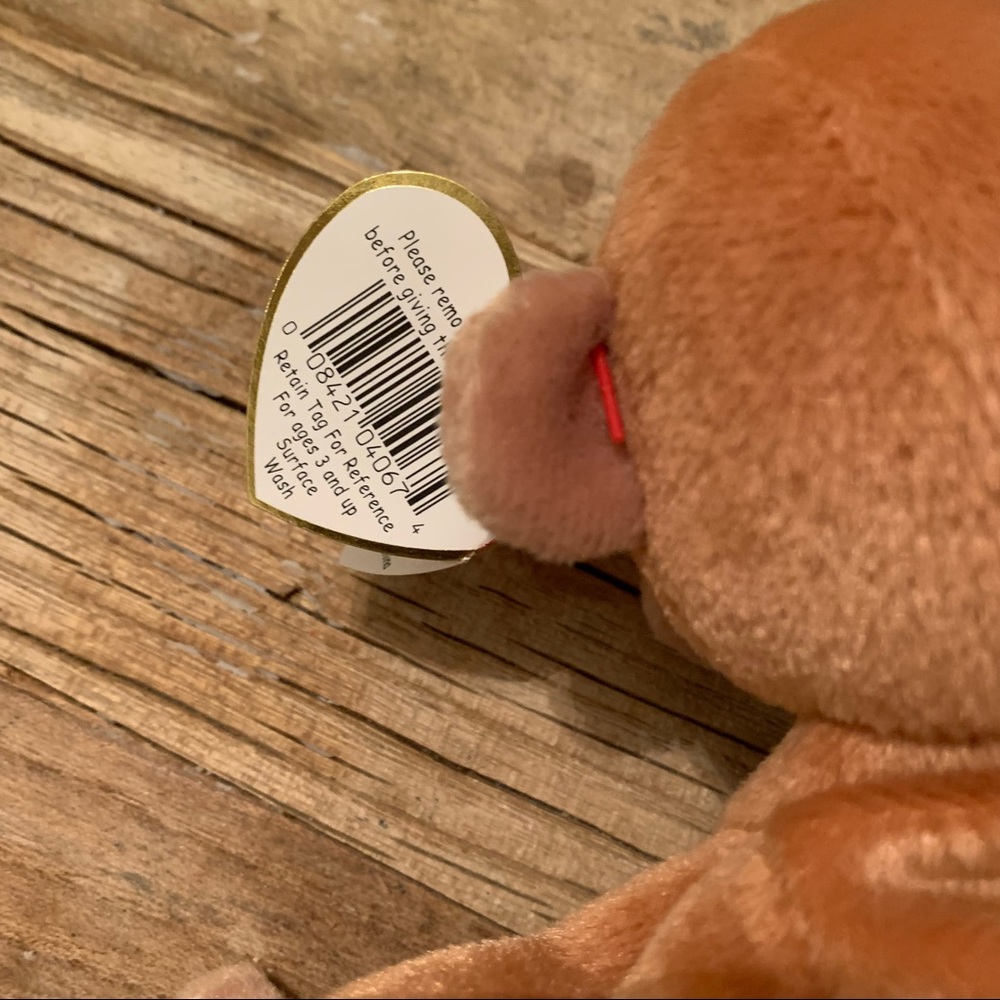 ๐ Bongo the Monkey Ty Beanie Baby Babies 1995 Tag - Picture 4 of 8